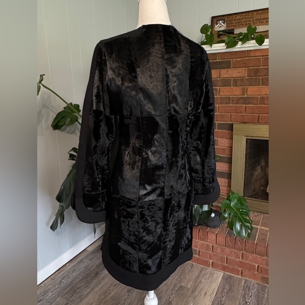 💰BIG SALE Marni Classic Black Lamb Fur Coat made in Italy. Excellent condition. - Picture 5 of 13
